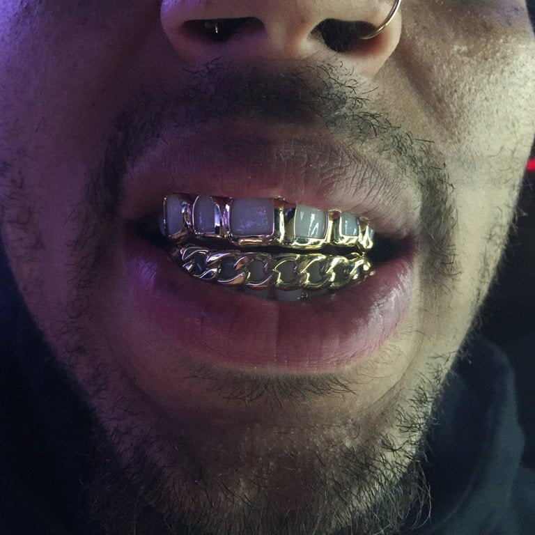 Cuban Link Grillz (Sold as a Set)